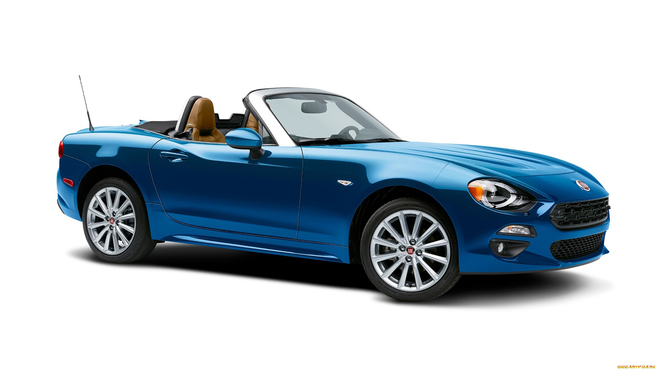 fiat 124 spider blue 2017, , fiat, 124, spider, blue, 2017, 